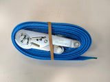 2x Blue Endless Ratchet Strap 35mm Webbing 2t 4 Metre Lashing Strap fast shipping - Lifting Slings