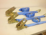 Heavy Duty Ratchet Straps / Cargo Tie Down 1000KG - 5000KG (Sold In Pairs) fast shipping - Lifting Slings
