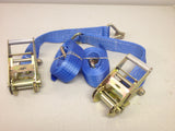 Heavy Duty Ratchet Straps / Cargo Tie Down 1000KG - 5000KG (Sold In Pairs) fast shipping - Lifting Slings