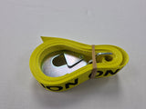 Pack Of Two 2t 50mm Fall Protection Ratchet Straps With Snap Hook Heavy Duty 4m