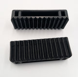 4x 5t purple with reflective lines over tyre car trailer transporter tie down heavy duty ratchet straps.