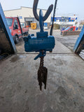 broomwade pneumatic air chain hoist 1000kg ex hire.