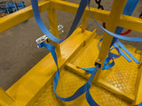 Fork Lift & Crane Mounted Gas Bottle Carrier 400KG Max Capacity With 2 Lashing Heights