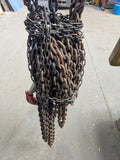 Chain Block And Tackle Manual Hoist 10000kg (12t) 10m Height Of Lift *Ex Hire* 7m Hand Chain 14081485