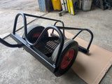 Heavy Duty 500kg Beam/Pipe & Carpet Trolley With 2 Solid Wheels Complete With Ratchet Strap