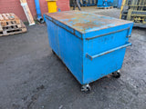 Share Metal Tool Vault On Castors Secure Van Box Colours and Styles Vary *Ex Hire*