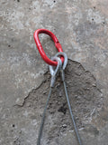 Wire Rope Brother Winch Recovery Trailer Strap - Even Pull System 3 Master Links