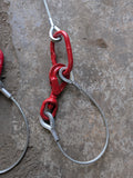 Wire Rope Brother Winch Recovery Trailer Strap - Even Pull System 3 Master Links