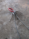 Wire Rope Brother Winch Recovery Trailer Strap - Even Pull System 3 Master Links