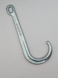 Recovery Truck Towing J Hook Silver J Shaped 5400lbs For Off Road Tow Chain Winch