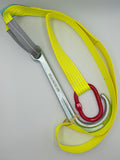 J Hook Winch Strap Single Leg Tow Recovery Assistance Off Road 2 Metre