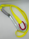 J Hook Winch Strap Single Leg Tow Recovery Assistance Off Road 2 Metre