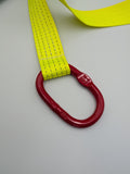 J Hook Winch Strap Single Leg Tow Recovery Assistance Off Road 2 Metre