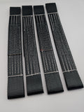 4 x Black Recovery Alloy Car Link Straps