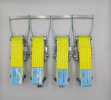 5t Hi Vis Recovery Replacement Ratchet Handle With Small Webbing Length 20cm x4