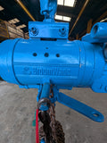 broomwade pneumatic air chain hoist 1000kg ex hire.