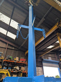 crane mounted gas bottle carrier suitable for tall bottles only ex hire.