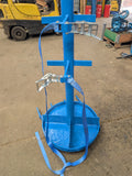 crane mounted gas bottle carrier - suitable for tall slim bottles only ex hire.