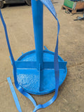crane mounted gas bottle carrier - suitable for tall slim bottles only ex hire.