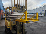 forklift mounted pipe & tube attachment 1t 1000kg.