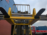 forklift mounted pipe & tube attachment 1t 1000kg.