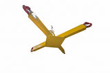 protier bulk bag lifter 2000kg for weight spreading on hiab or crane.
