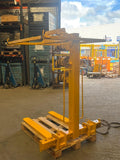 2T Crane Forks C/W Safety Net *Ex Hire*