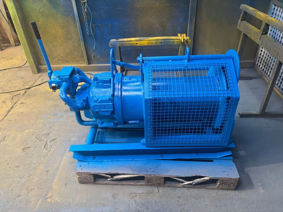 3t (3000kg) Samiia Pneumatic Air Winch Machine No Rope Supplied *Ex Hire*
