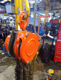 ELEPHANT CHAIN BLOCK AND TACKLE MANUAL HOIST 2500kg, 6m Height Of Lift *Ex Hire*