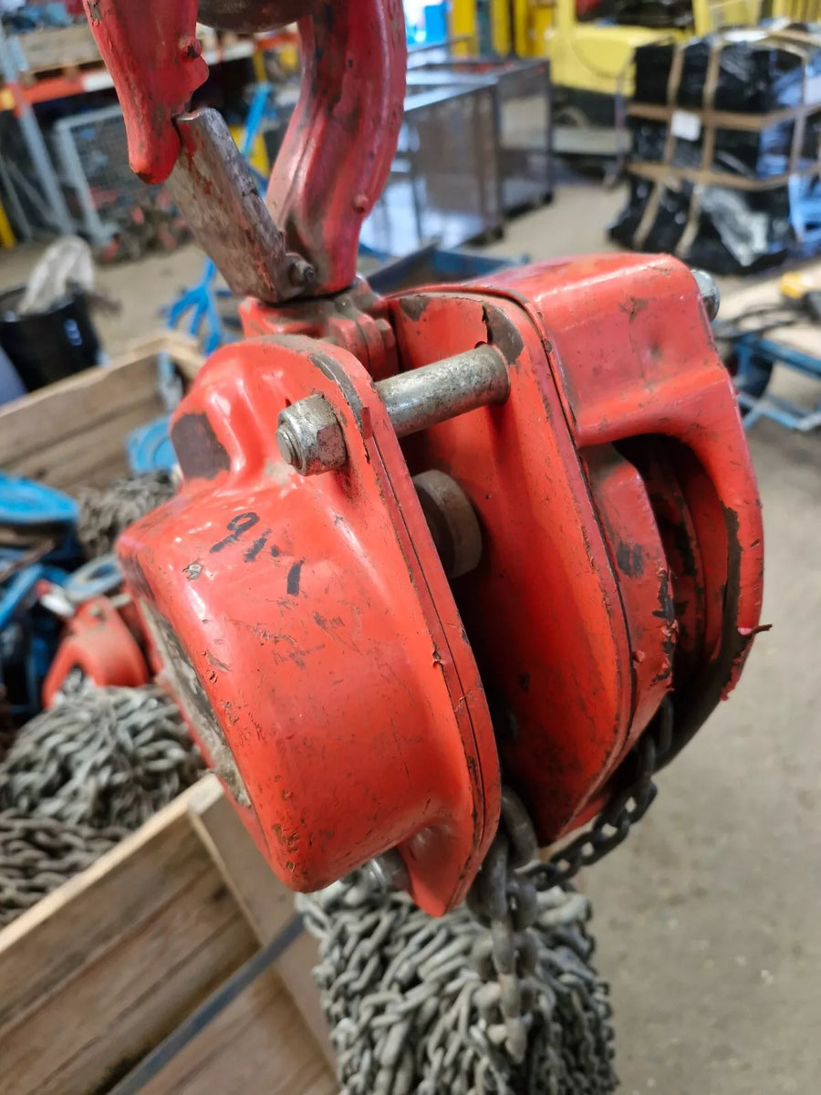 Tiger Chain Block And Tackle Manual Chain Hoist 3t *Ex Hire* – Lifting ...