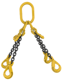 Four Leg Chain Slings With Self Locking Hooks Grade 80 - EN 818-4 - 4 Leg
