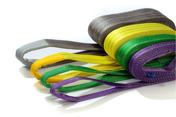 Web slings made to order in our factory in Leeds