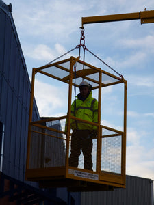 Crane & Fork Lift Truck Mounted Man Riding Baskets fast shipping - Lifting Slings