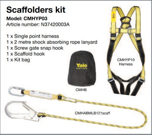 Yale CMHYP03 Height Safety Scaffolders Kit fast shipping - Lifting Slings