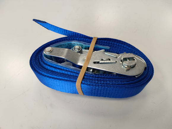 2x Blue Endless Ratchet Strap 25mm Webbing 1t 4 Metre Lashing Strap fast shipping - Lifting Slings