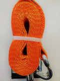 Pack Of Two 5t (5000kg) Heavy Duty Orange Ratchet Straps 5m