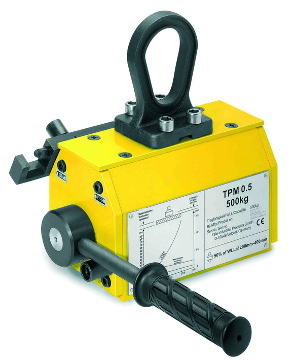 Yale TPM Permanent Lifting Magnet - 100KG - 1000KG fast shipping - Lifting Slings