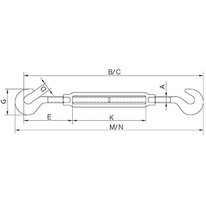 xona_xntbhh_turnbuckle_forged_hook_hook_c_w_lock_nut_image_1