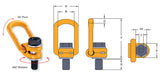 Yoke 360° Swivel Lifting Ring (Metric) - Lifting Eye Bolts fast shipping - Lifting Slings