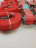 4_x_car_trailer_transporter_red_recovery_straps_truck_heavy_duty_alloy_wheel_over_tyre_image_7