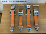 4x Orange Recovery Replacement Ratchet Handles 5ton fast shipping - Lifting Slings