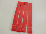 4_x_red_recovery_alloy_car_link_straps_image_3