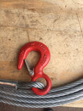 Winch Wire Rope And Hook 20mtrs X 9mm Recovery / Off-road fast shipping - Lifting Slings