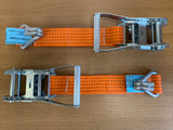 2x (Pair) Orange Recovery Replacement Ratchet Handles 5ton fast shipping - Lifting Slings