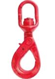 Xona XN042 Swivel Self Locking Hook / Roller Bearing Grade 80 fast shipping - Lifting Slings