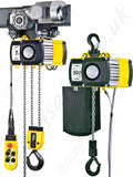Yale CPV/F Electric Hoists (Manual Suspension) C/W PUSH TROLLEY [400v 3Ph 50hz] fast shipping - Lifting Slings